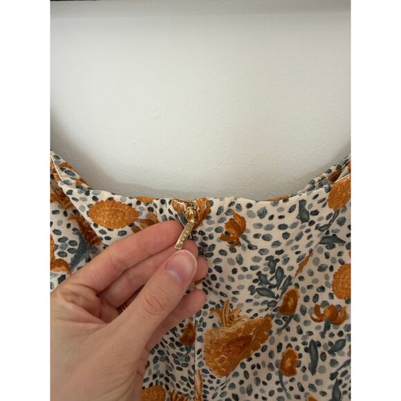 NWT Agua by Agua Bendita Vida Capullo Dress Long Sleeve Maxi Dress Gown - Picture 5 of 11